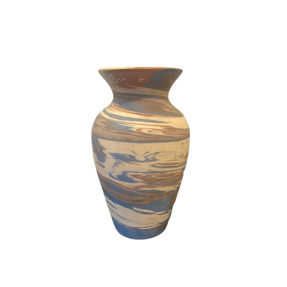 Niloak Pottery Mission Swirl Vase 1st Mark 8" - Picture 1 of 9